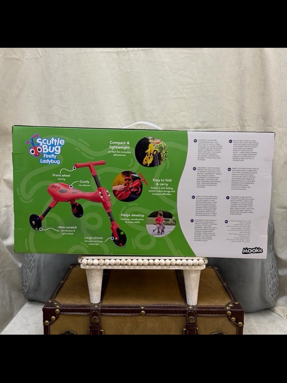 ⚡️⭐️Mookie Scuttle Bug Firefly Ladybug Ride On Toy - Picture 3 of 4